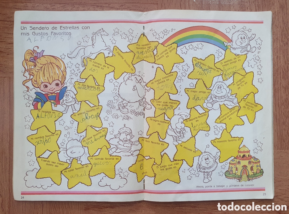Libros: Rainbow Brite � Arco Iris � &Aacute;lbum de Cromos � Completo � Panini - VV. AA. - Foto 5