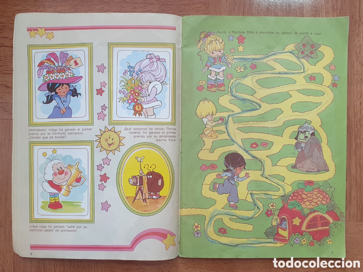 Libros: Rainbow Brite � Arco Iris � &Aacute;lbum de Cromos � Completo � Panini - VV. AA. - Foto 6