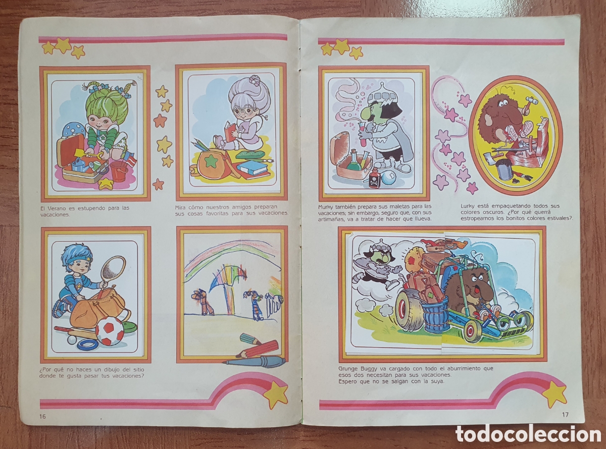 Libros: Rainbow Brite � Arco Iris � &Aacute;lbum de Cromos � Completo � Panini - VV. AA. - Foto 7