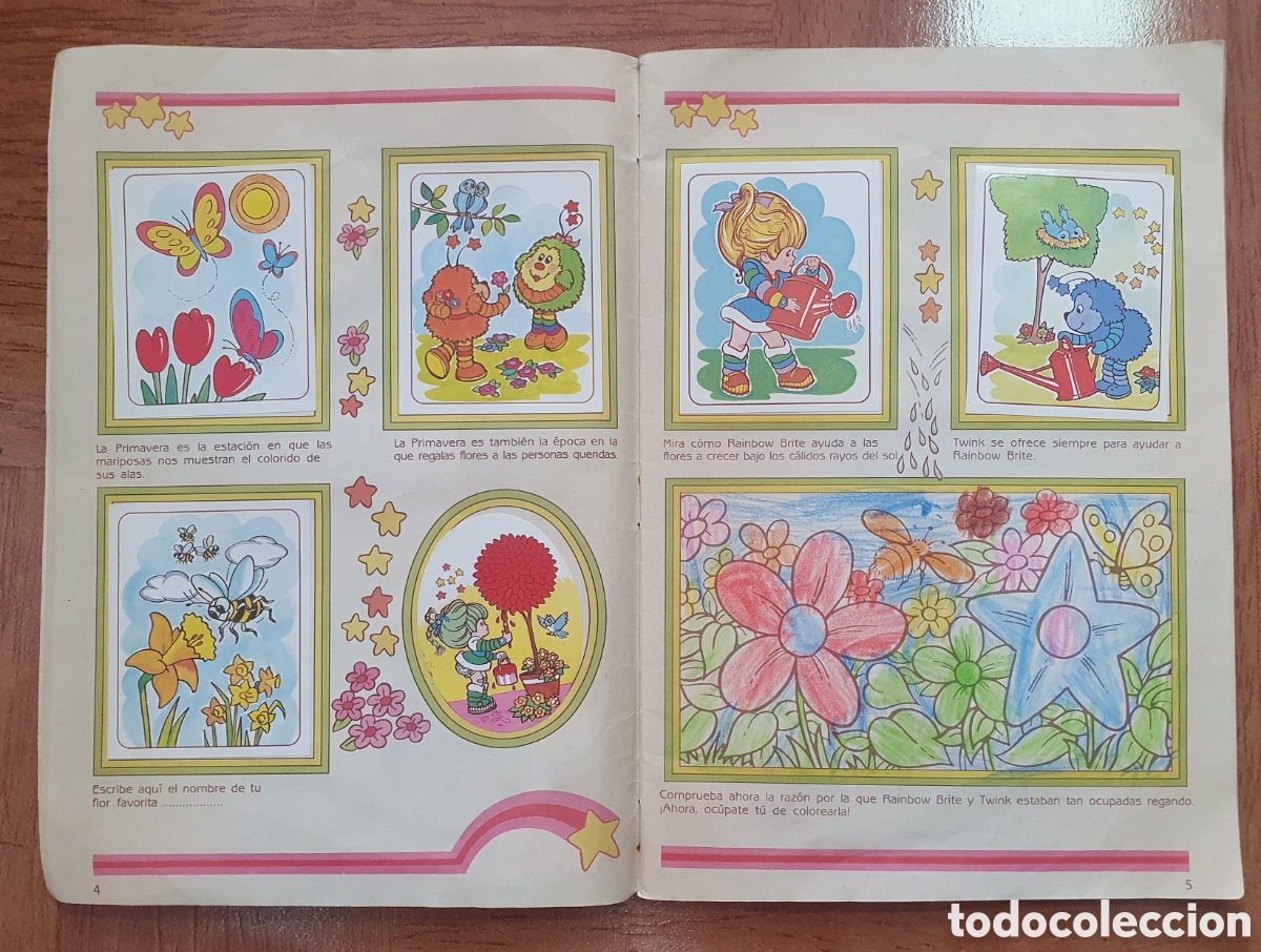 Libros: Rainbow Brite � Arco Iris � &Aacute;lbum de Cromos � Completo � Panini - VV. AA. - Foto 8