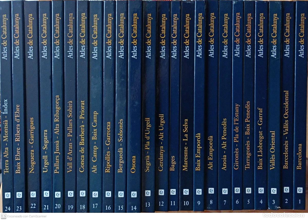 Libros: Atles comarcal i municipal de Catalunya - Foto 1