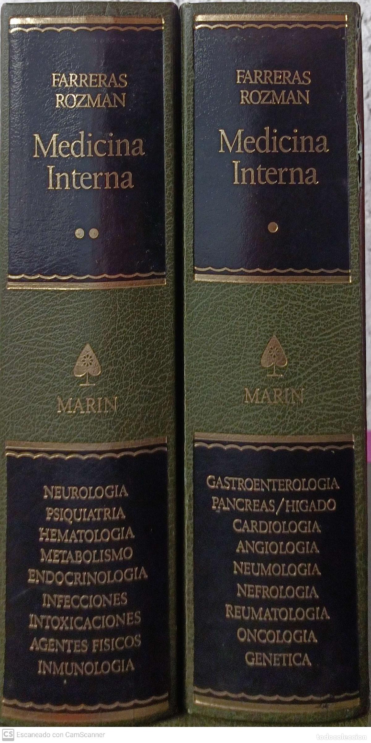 Libros: Medicina Interna,1 i 2 - Farreras Rozman - Foto 1