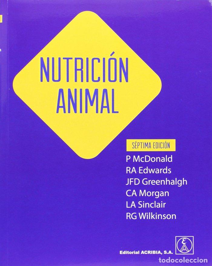 Libros: NUTRICION ANIMAL 7&ordf; EDICION - MCDONALD - Foto 1