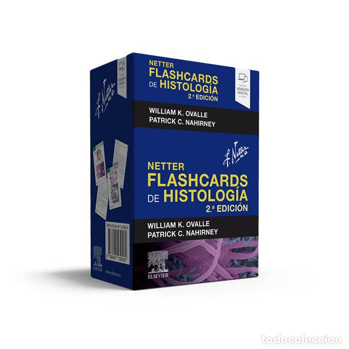 Libros: NETTER FLASHCARDS DE HISTOLOGIA 2&ordf; ED - OVALLE - Foto 1