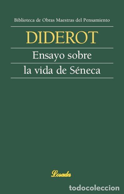Libros: ENSAYO SOBRE LA VIDA SENECA - DIDEROT - Foto 1