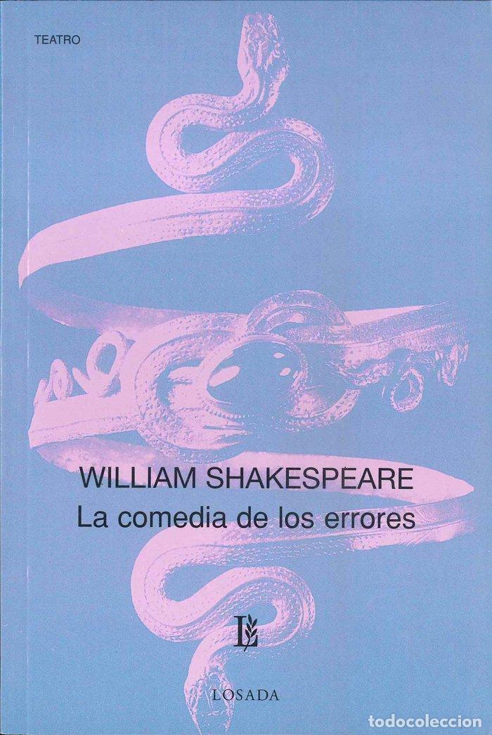 Libros: COMEDIA DE LOS ERRORES - SHAKESPEARE - Foto 1