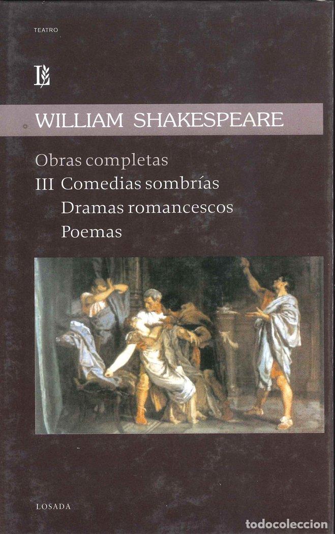 Libros: SHAKESPEARE OBRAS COMPLETAS III DRAMAS - SHAKESPEARE,WILLIAM - Foto 1