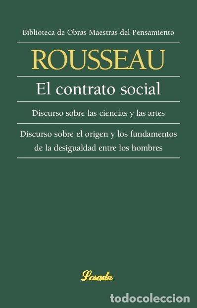 Libros: CONTRATO SOCIAL - ROUSSEAU - Foto 1