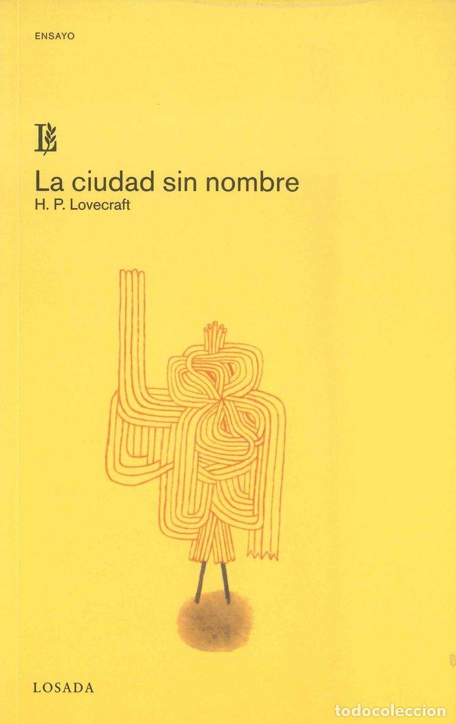 Libros: CIUDAD SIN NOMBRE,LA - LOVECRAFT,H,P, - Foto 1