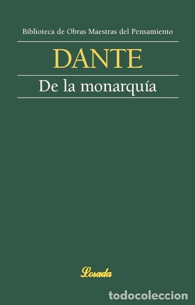 Libros: DE LA MONARQUIA - DANTE - Foto 1