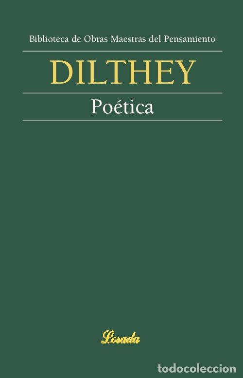 Libros: POETICA - DILTHEY,WILHELM - Foto 1