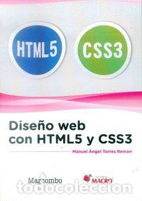 Libros: DISE&Ntilde;O WEB CON HTML5 Y CSS3 - AA,VV - Foto 1