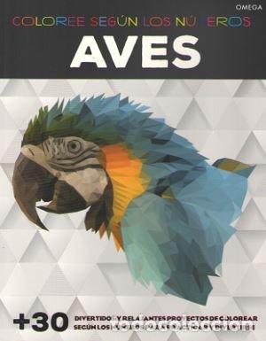 Libros: AVES COLOREE SEGUN LOS NUMEROS - AA,VV, - Foto 1