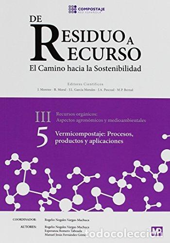 Libros: VERMICOMPOSTAJE PROCESOS PRODUCTOS Y APLICACIONES - AA,VV - Foto 1
