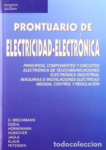Libros: PRONTUARIO ELECTRICIDAD ELECTRONICA - BRECHMAN,G, - Foto 1