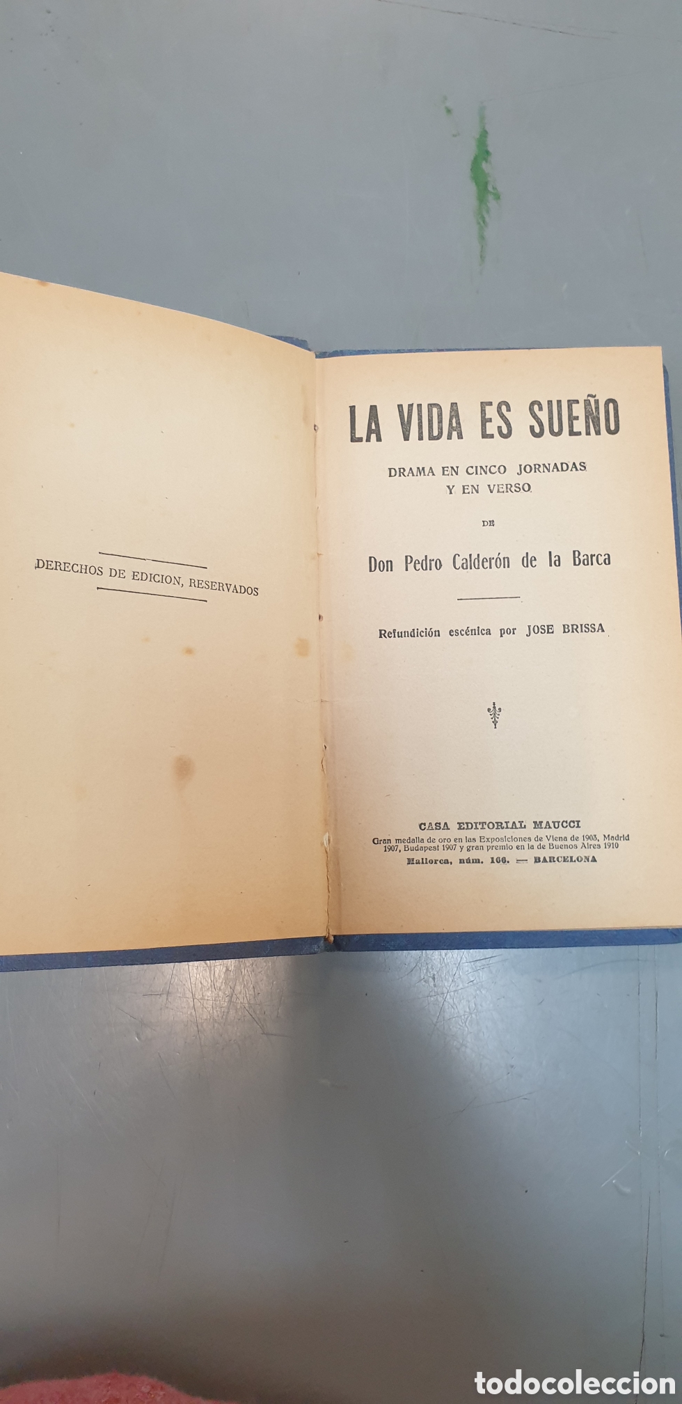Libros: La vida es sue&ntilde;o CALDER&Oacute;N DE LA BARCA - Foto 1