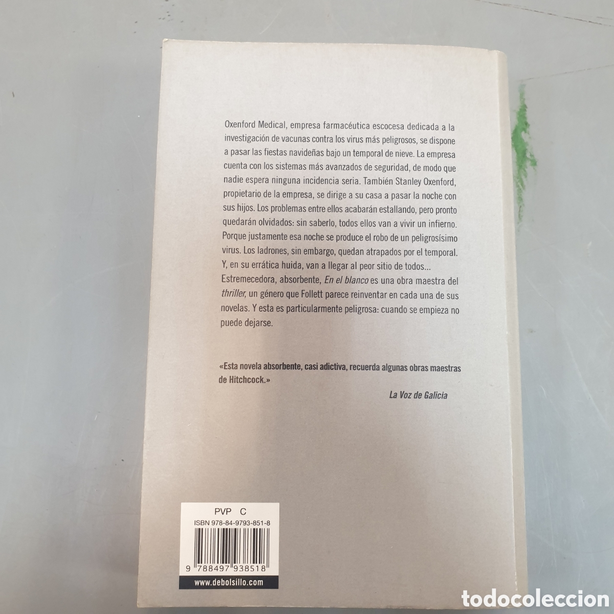 Libros: KEN FOLLETT EN EL BLANCO - Foto 2