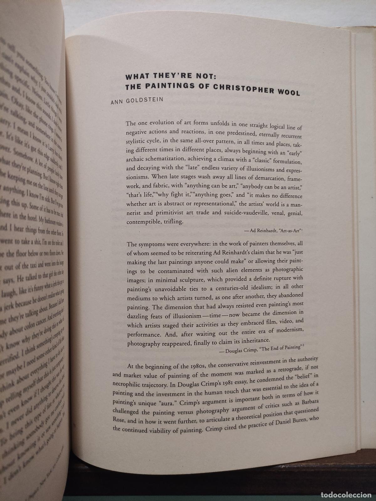 Libros: CHRISTOPHER WOOL - ANN GOLDSTEIN - Foto 7