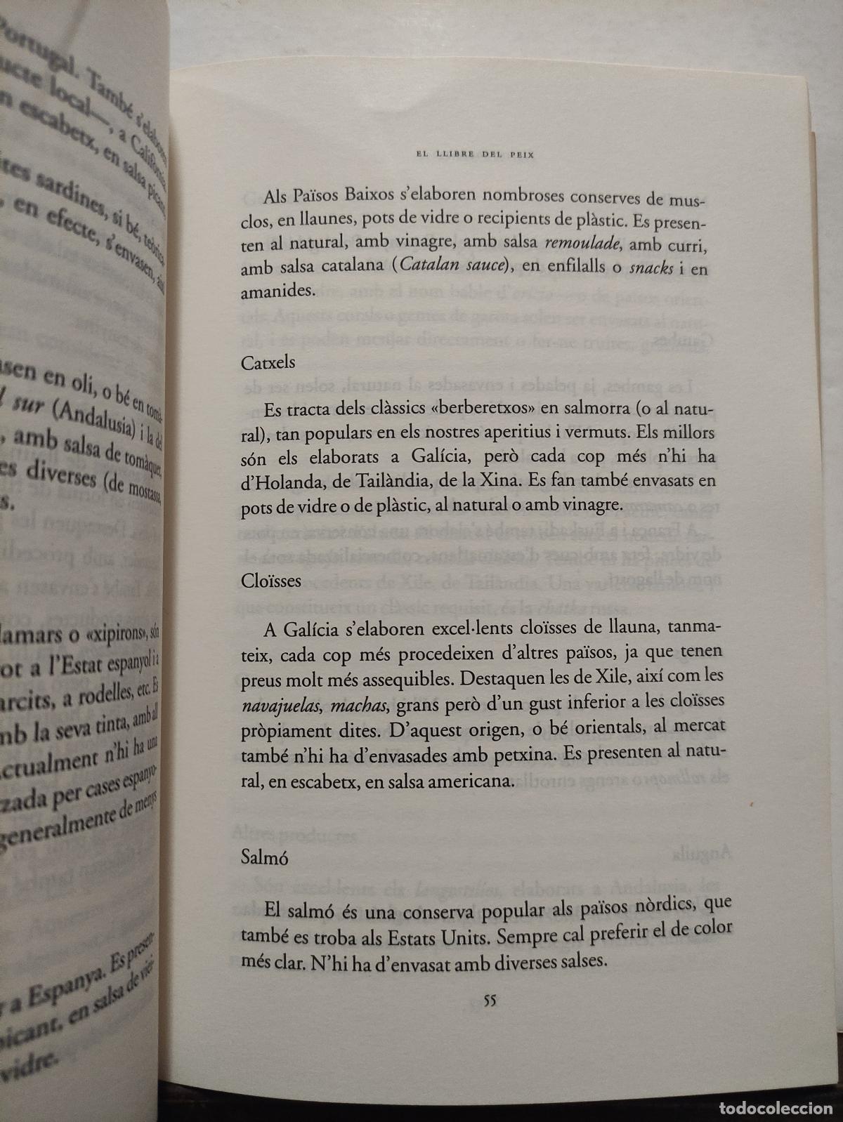 Libros: EL LLIBRE DEL PEIX - JAUME FABREGA - Foto 2