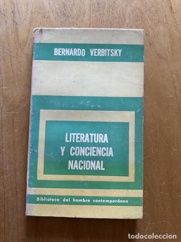 Libros: Literatura y conciencia nacional - Verbitsky, Bernardo