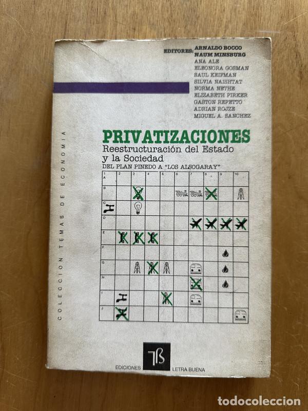 Libros: Privatizaciones. Reestructuracion del Estado y la sociedad - Bocco, Arnaldo; Minsburg, Naum