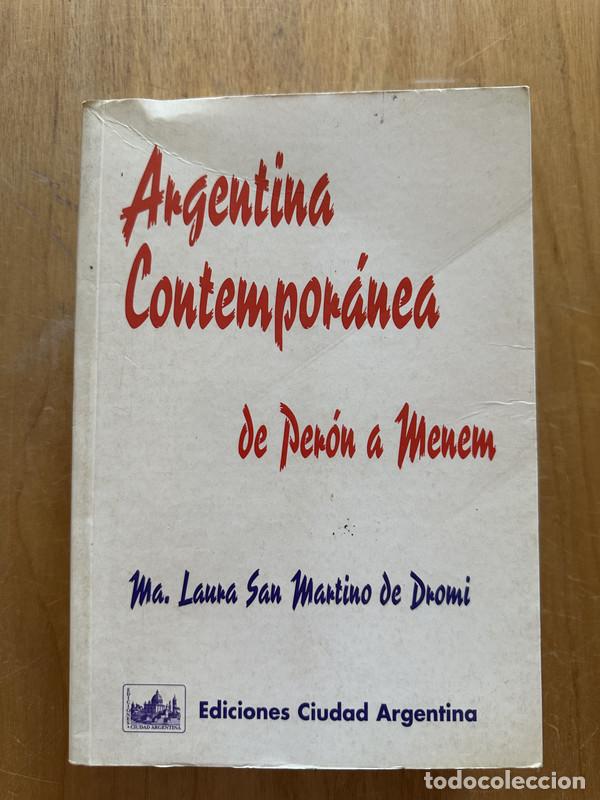Libros: Argentina Contemporanea - San Martino de Dromi, Maria Laura