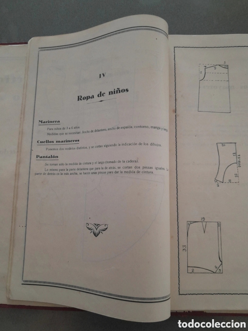 Libros: 1926 Sistema Junquera Naredo Corte y Confecci&oacute;n - Foto 3