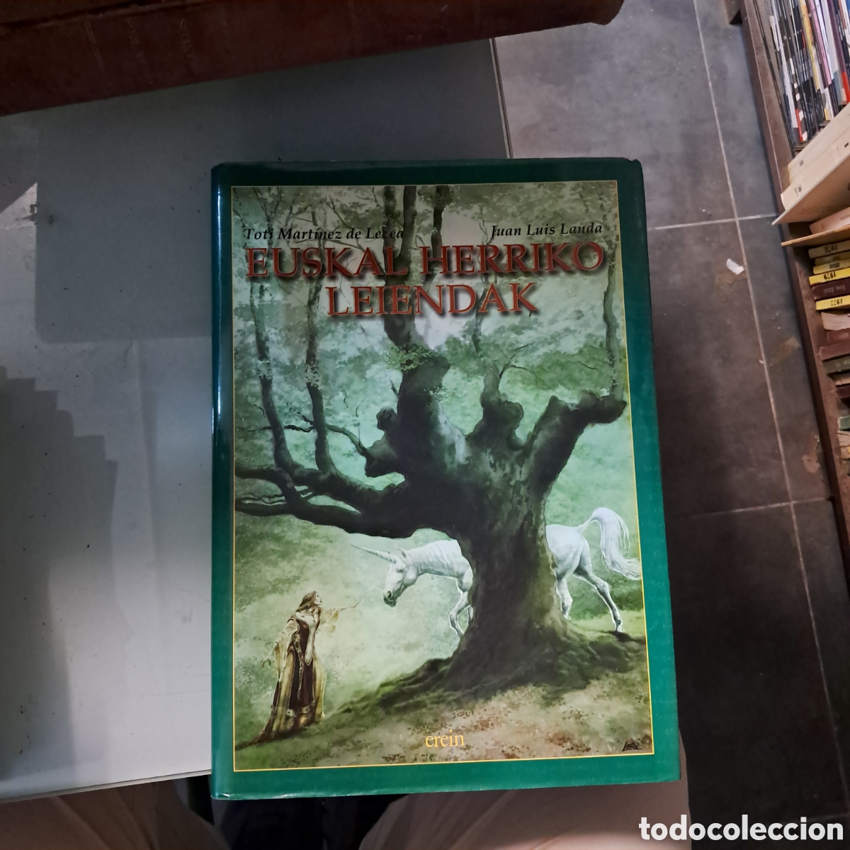 Libros: Toti Mart&iacute;nez de Lecea ,Euskal Herriko Leiendak, Erein - Foto 1