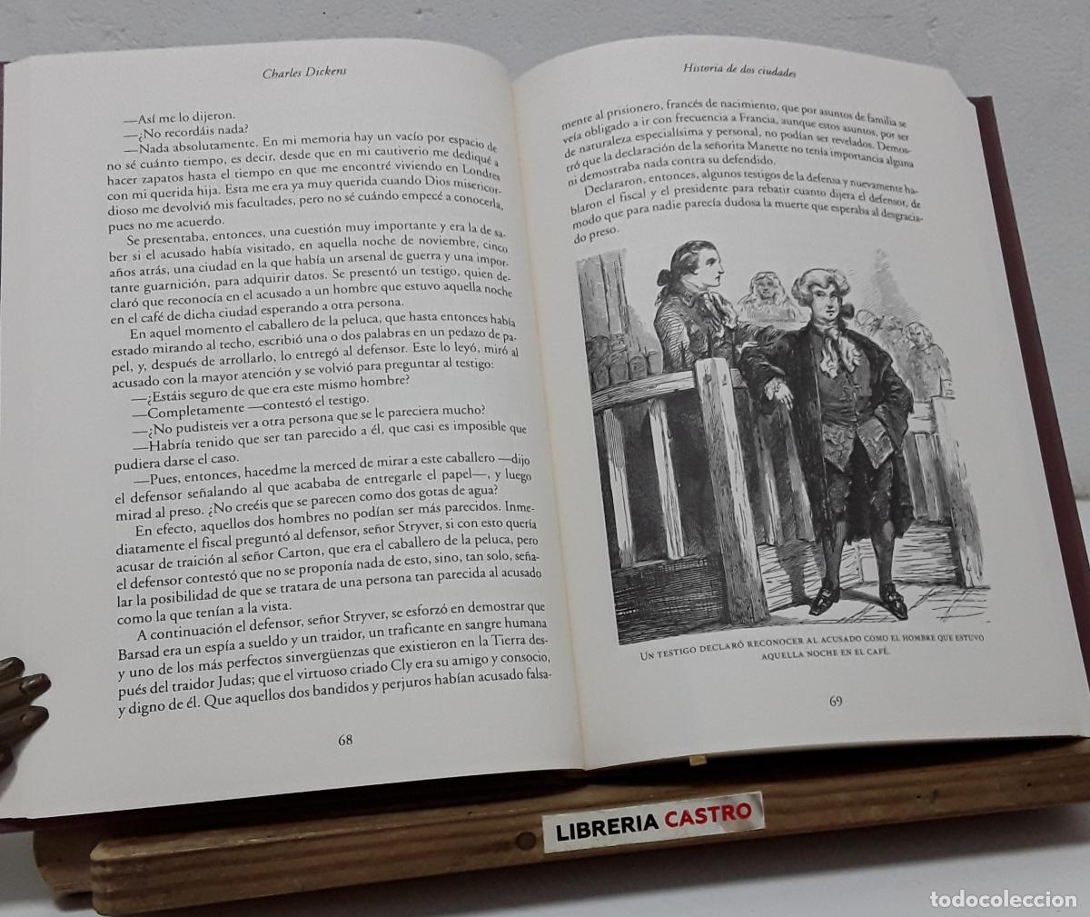 Libros: Historia de dos ciudades - Charles Dickens. - Foto 2
