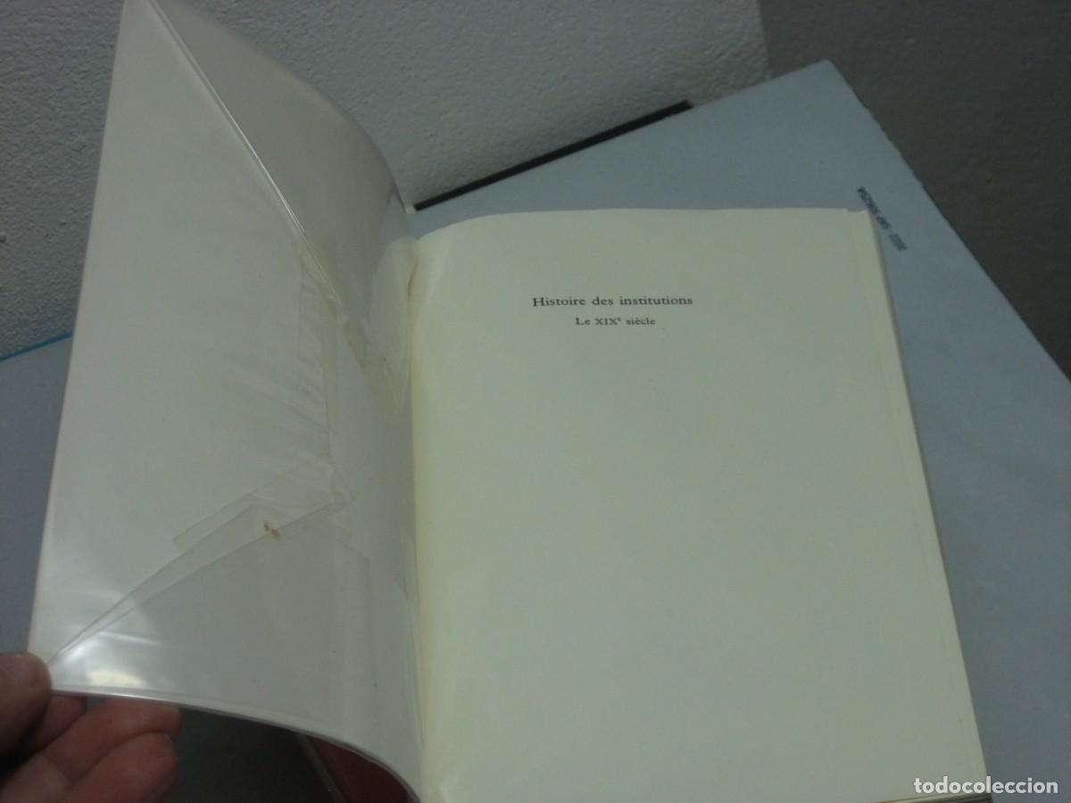 Libros: HISTOIRE DES INSTITUTIONS 4 Volumes - Jacques Ellul - Foto 3