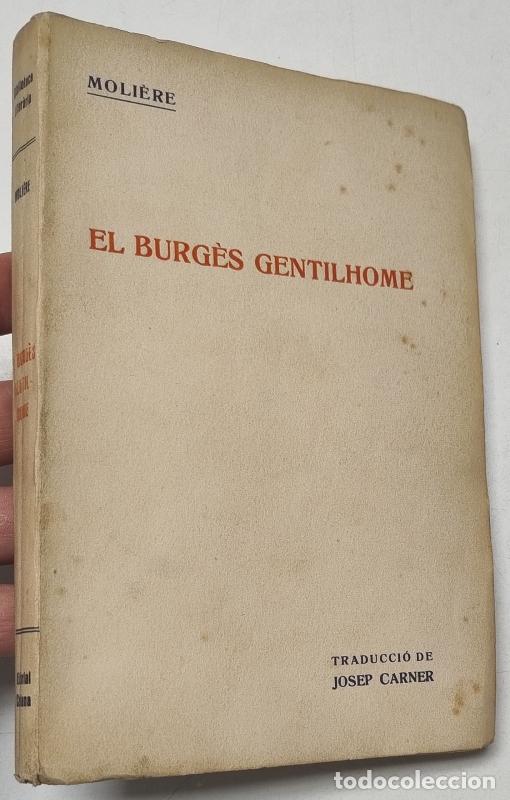 Libros: El burg&egrave;s gentilhome - Moli&egrave;re - Foto 1