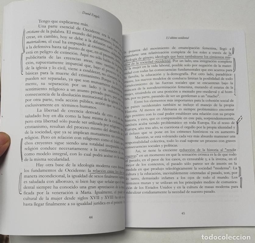 Libros: El &uacute;ltimo occidental - David Engels - Foto 2