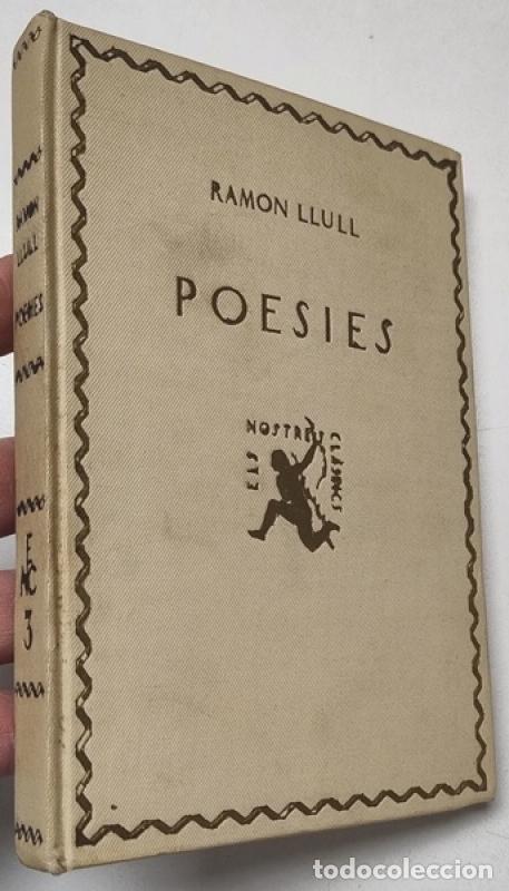 Libros: Poesies - Ramon Llull - Foto 1