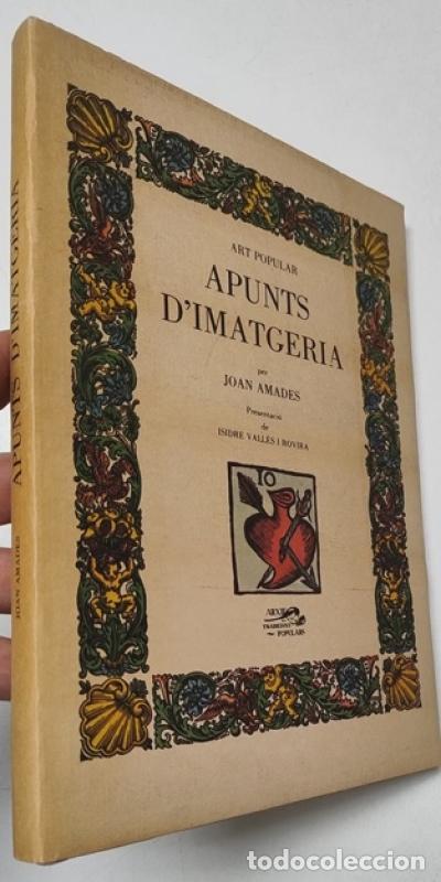 Libros: Apunts dimatgeria - Joan Amades - Foto 1