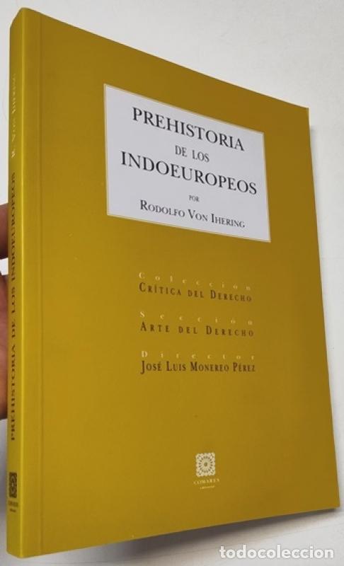 Libros: Prehistoria de los indoeuropeos - Rodolfo Von Ihering