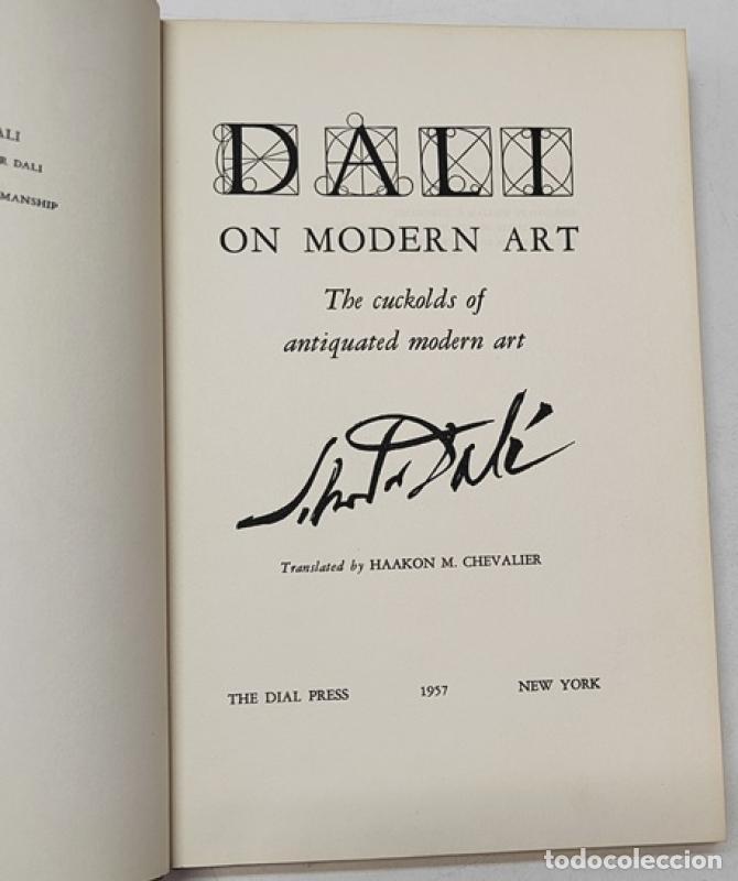 Libros: Dal&iacute; On Modern Art - Salvador Dal&iacute; - Foto 2