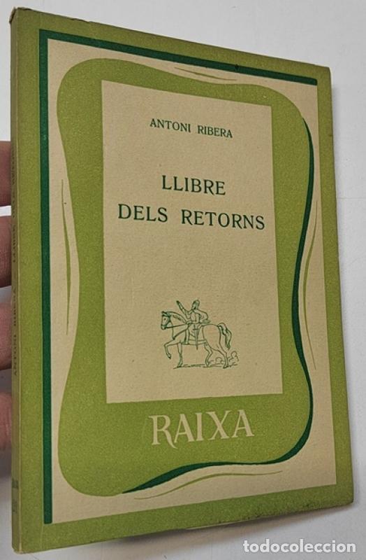 Libros: Llibre dels retorns - Antoni Ribera - Foto 1