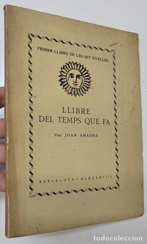 Libros: Llibre del temps que fa - Amades, Joan - Foto 1