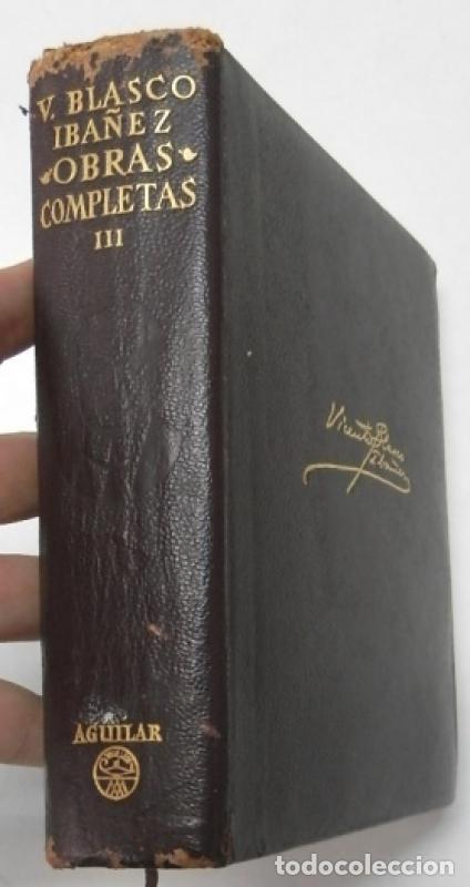 Libros: Obras completas III - Vicente Blasco Ib&aacute;&ntilde;ez - Foto 1