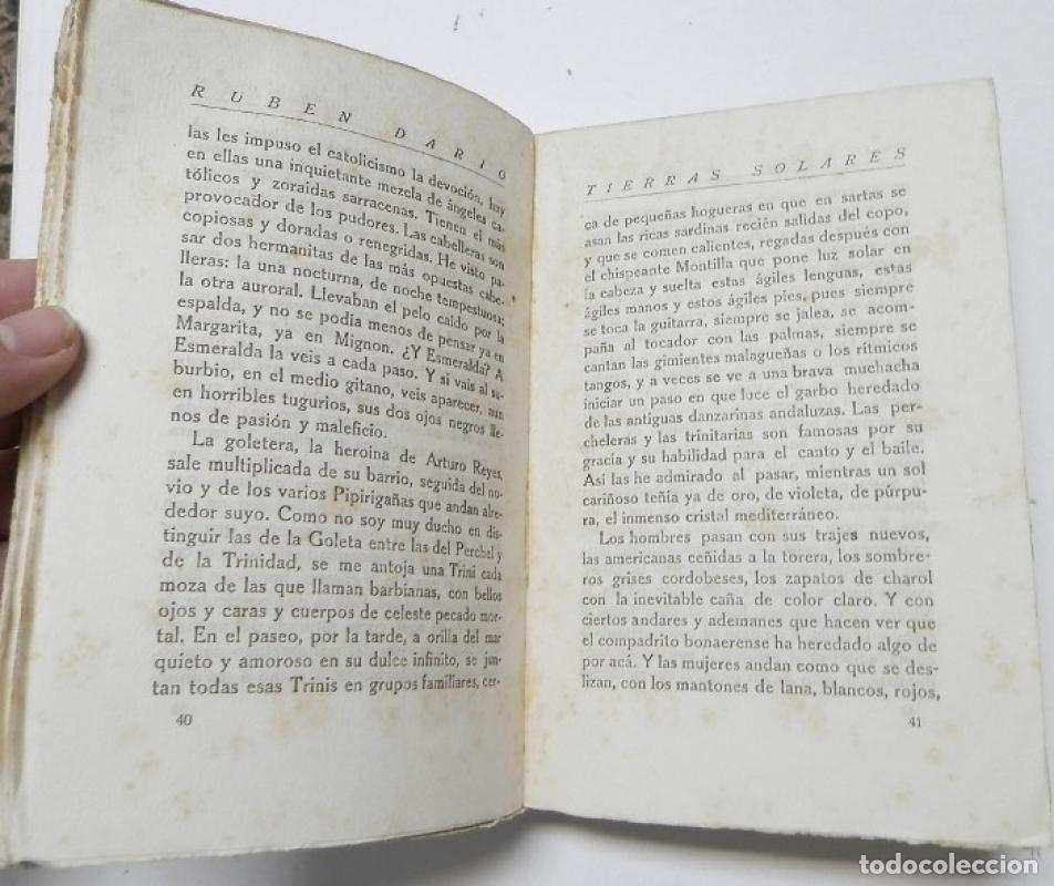 Libros: Tierras solares - Dar&iacute;o, Rub&eacute;n - Foto 2