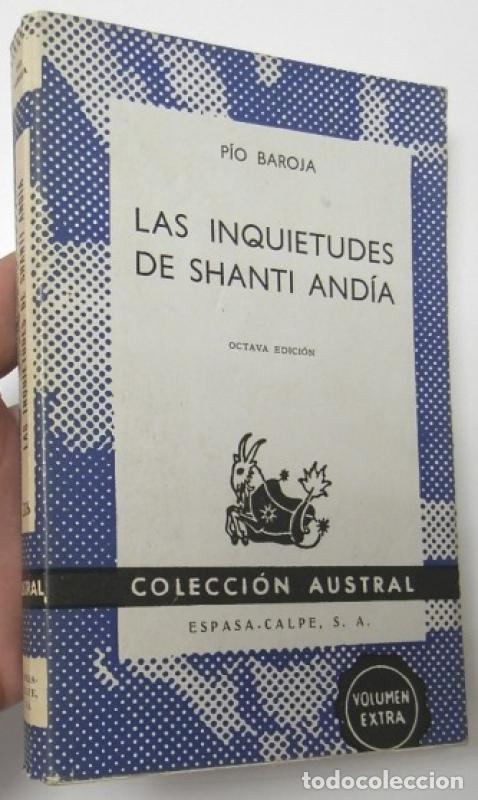 Libros: Las inquietudes de Shanti And&iacute;a - Baroja, P&iacute;o