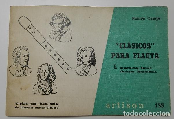 Libros: Cl&aacute;sicos para flauta - Camps, Ram&oacute;n - Foto 1