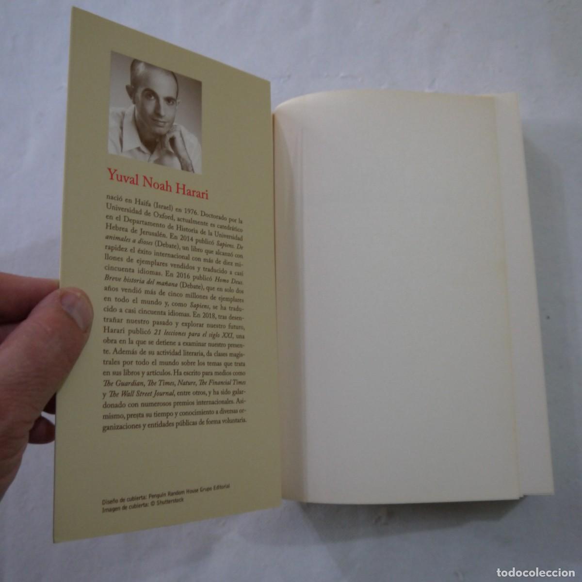 Libros: SAPIENS. DE ANIMALES A DIOSES - YUVAL NOAH HARARI - DEBATE - 2019 - Foto 2