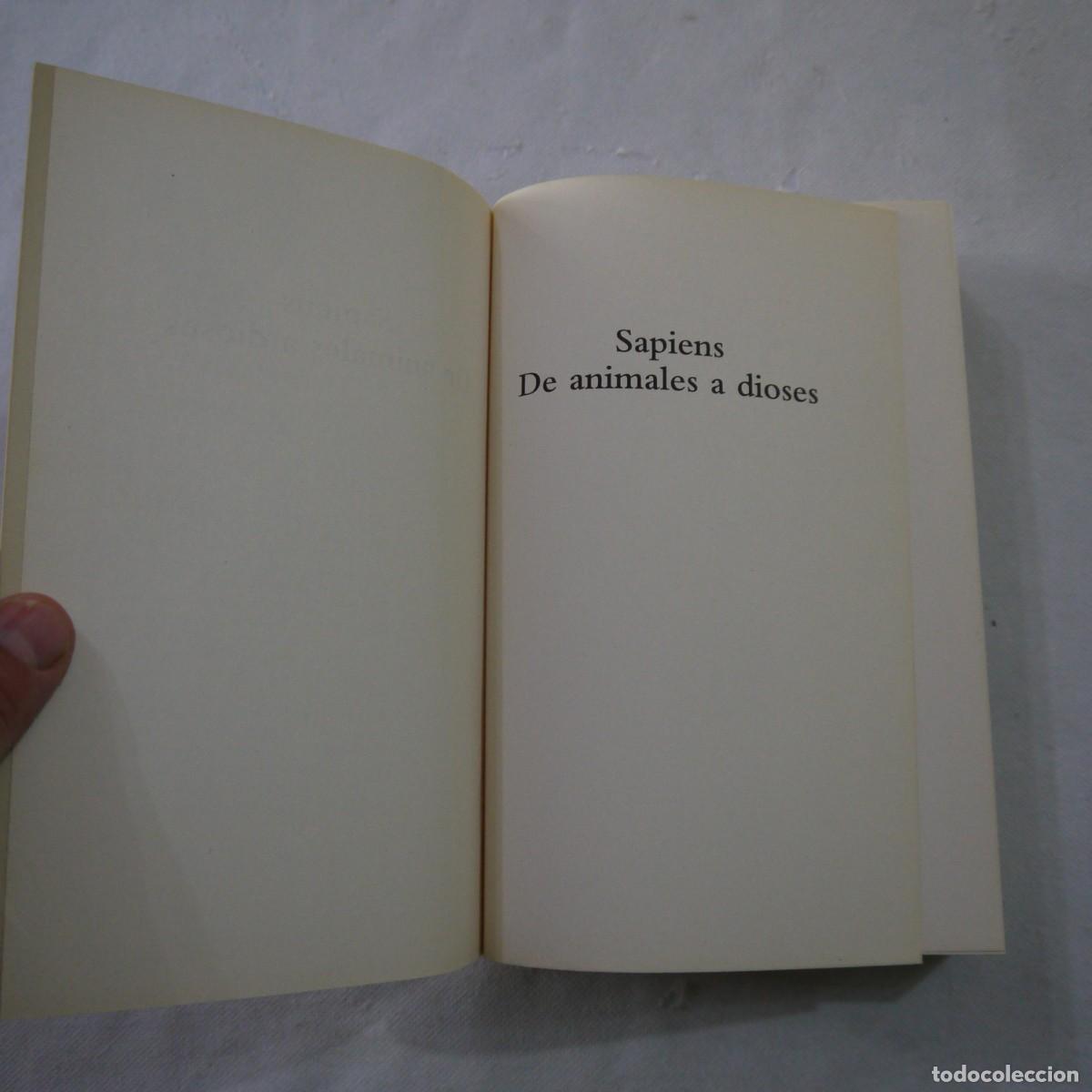Libros: SAPIENS. DE ANIMALES A DIOSES - YUVAL NOAH HARARI - DEBATE - 2019 - Foto 3