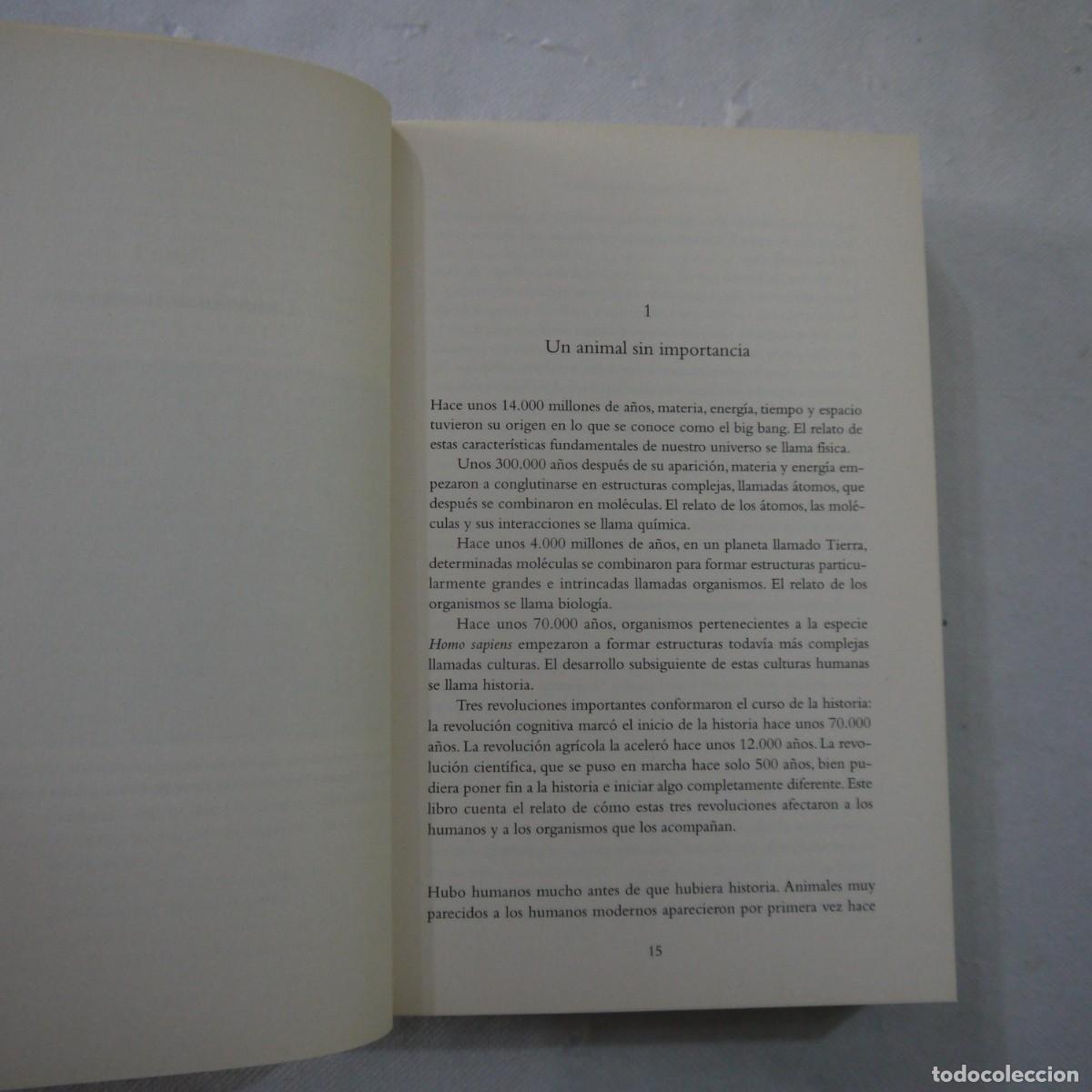 Libros: SAPIENS. DE ANIMALES A DIOSES - YUVAL NOAH HARARI - DEBATE - 2019 - Foto 9