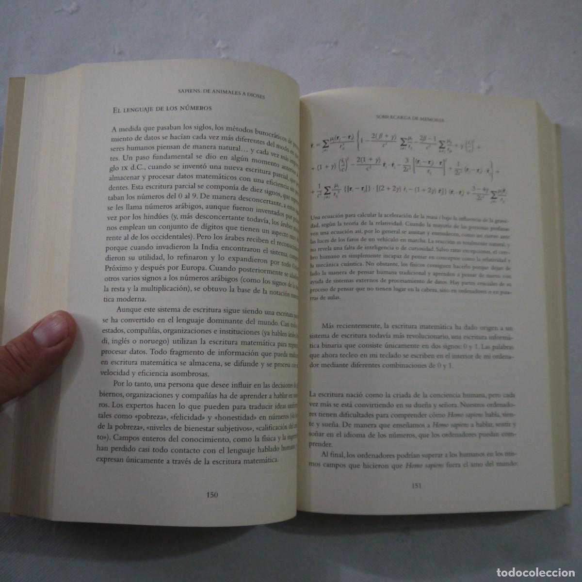 Libros: SAPIENS. DE ANIMALES A DIOSES - YUVAL NOAH HARARI - DEBATE - 2019 - Foto 13