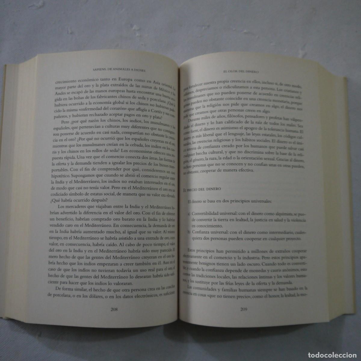 Libros: SAPIENS. DE ANIMALES A DIOSES - YUVAL NOAH HARARI - DEBATE - 2019 - Foto 15