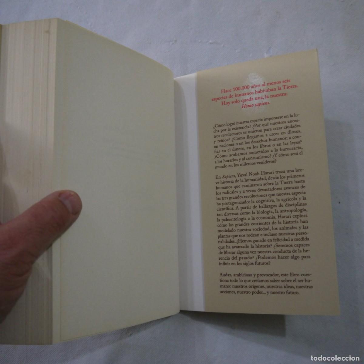 Libros: SAPIENS. DE ANIMALES A DIOSES - YUVAL NOAH HARARI - DEBATE - 2019 - Foto 22