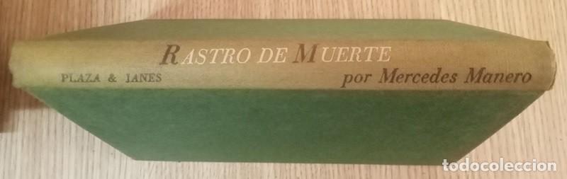 Libros: Rastro de Muerte Mercedes Manero - Foto 2