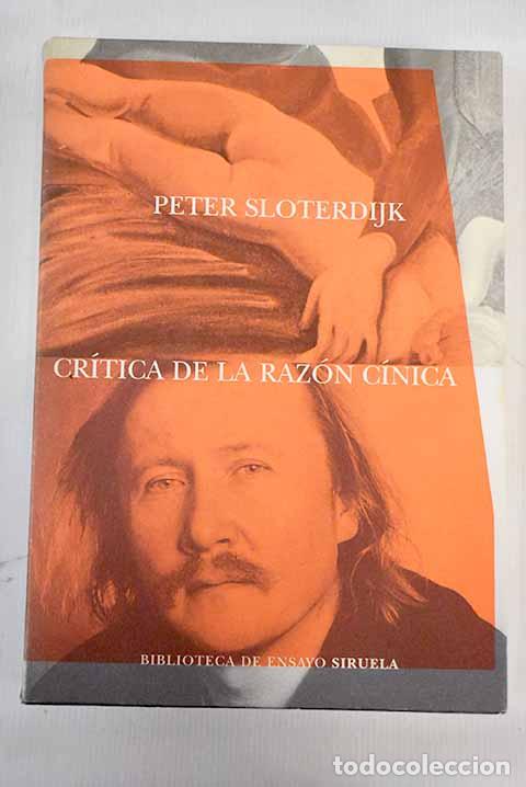 Libros: Cr&iacute;tica de la raz&oacute;n c&iacute;nica.- Sloterdijk, Peter - Foto 1